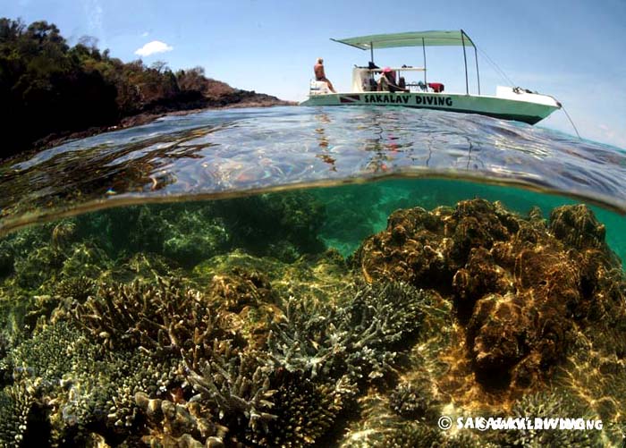 bateau de plongée à Madagascar